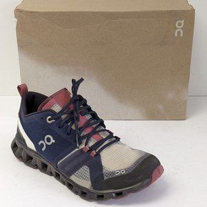 On Cloud X Shift Running Shoes, Ink/Cherry, Women's 7 M